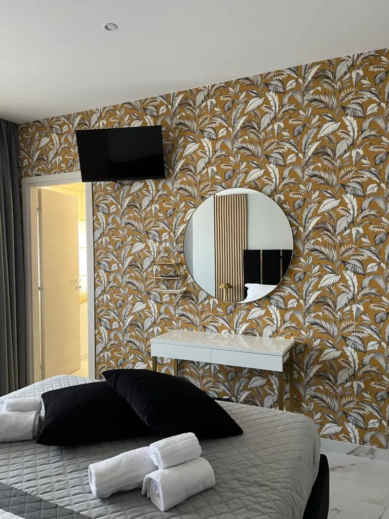 Camera Matrimoniale Superior con letto matrimoniale e vista città